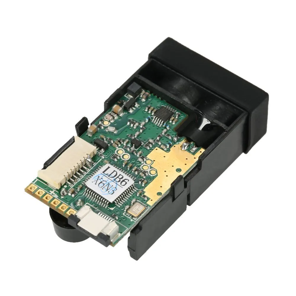 Module télémètre laser 50m TTL RS232 485 pour drone connecté à un microcontrôleur via des fils
