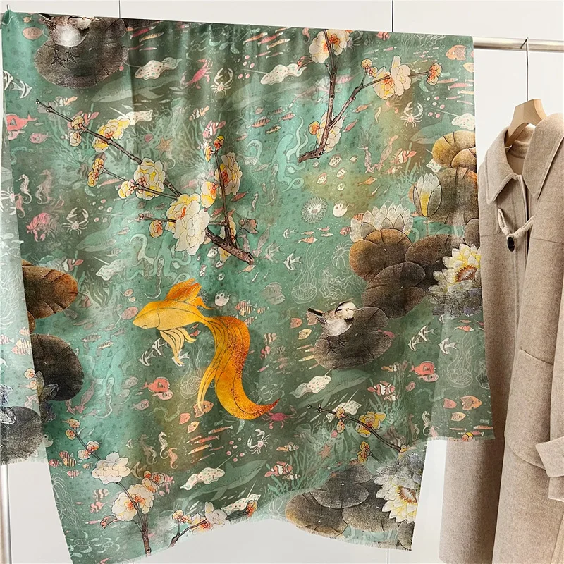 

Luxury brand long Scarves 100% pure cashmere scarf for Women Pashmina Shawls Wrap Female Blanket Soft Bufanda Echarpe Poncho