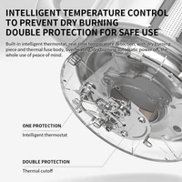 NOUVEAU MIJIA Pot de santé multifonctionnel Bouilloire électrique N1 Appareils électroménagers 800W Acier inoxydable 304 Préservation de la chaleur -CN 4