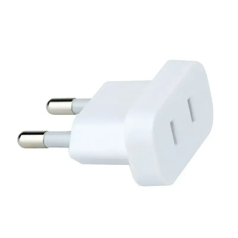 Small EU to US Power Plug Converter Adapter Portable Travel Socket Child Safety for Protection Carto 100-250V A