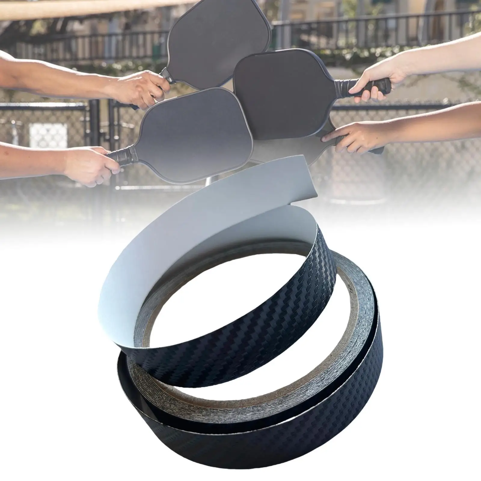Pickleball Paddle Edge Tape Protective Edge Strip Racquet Protector Paddle