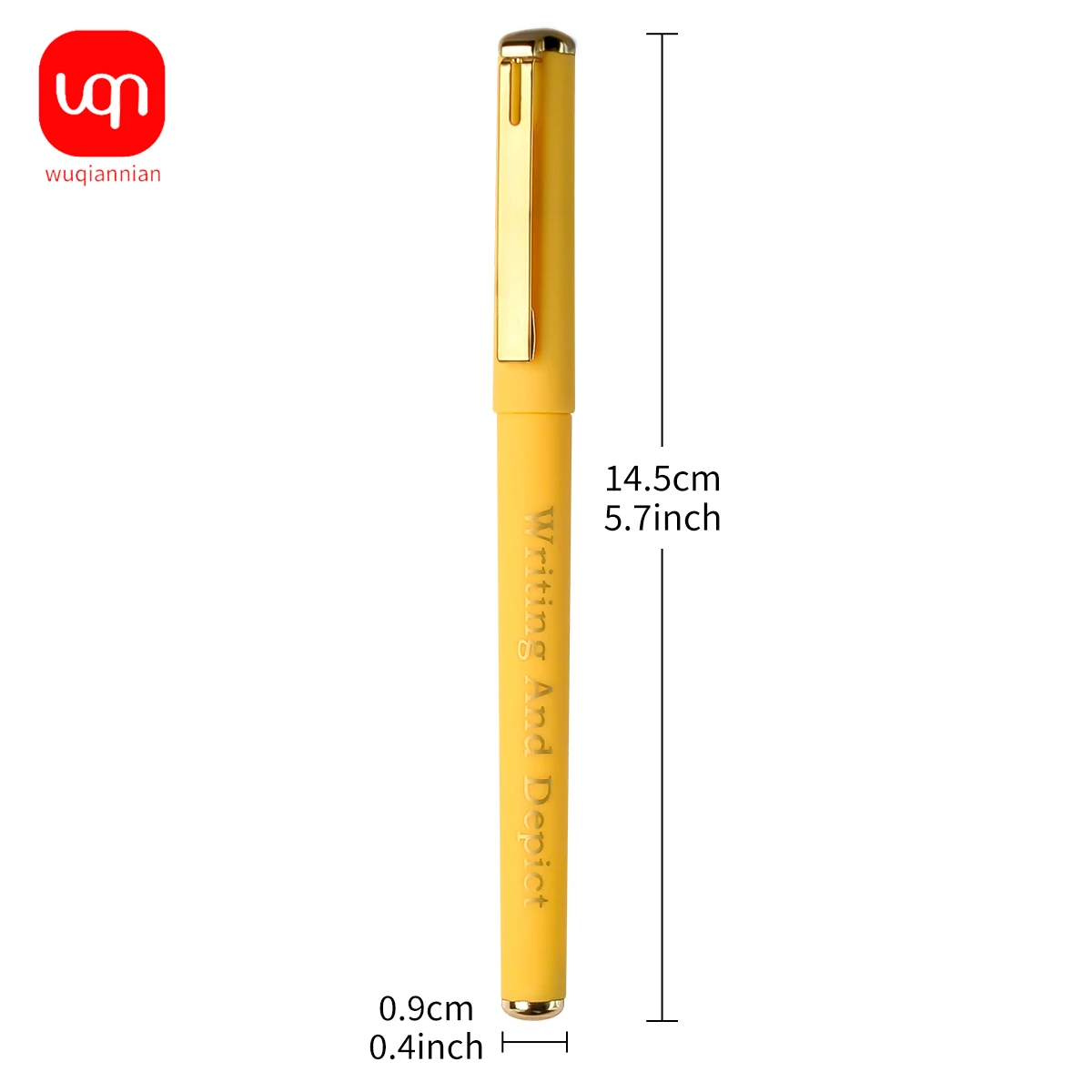 노란색 잉크 중립 펜, 0.7mm 팁, 대용량 및 내구성, 드로잉 및 마킹용 컬러 펜, 부드러운 쓰기, 3 개, 6 개