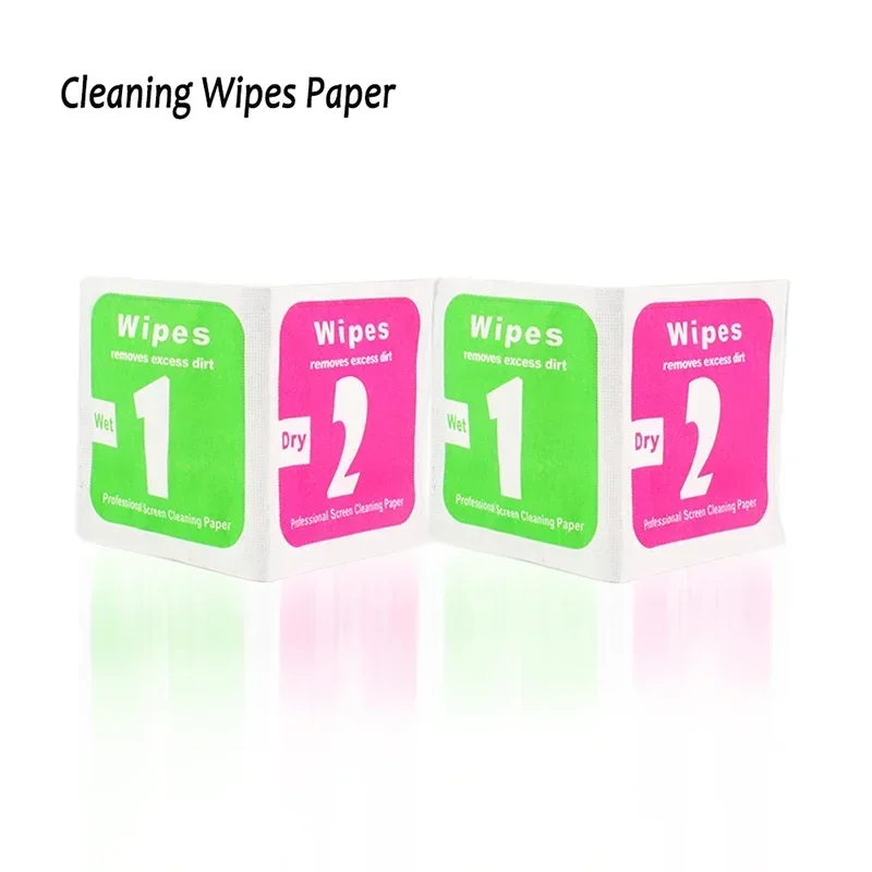 Disposable Screen Cleaning Wipes Set for Lens and Screen Dust Removal