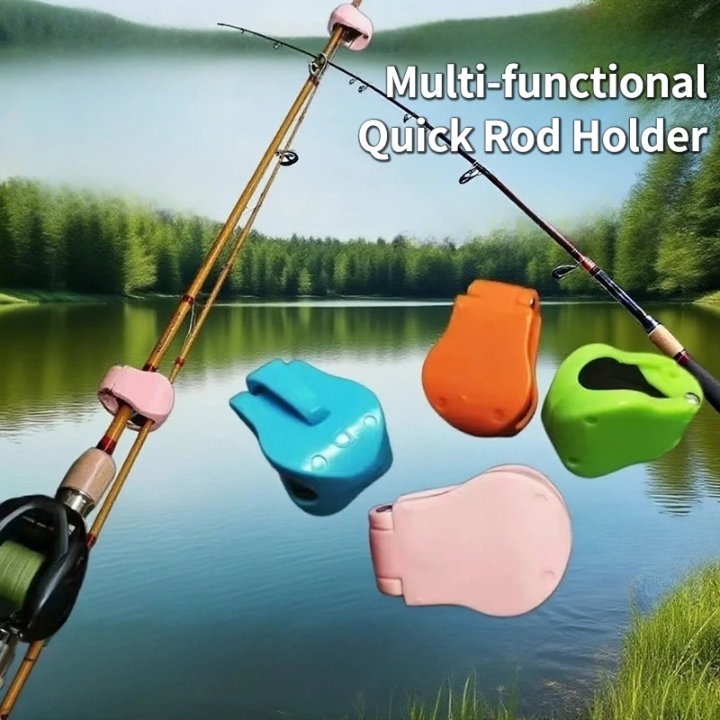 Multifunctional Rod Holder Clips 3