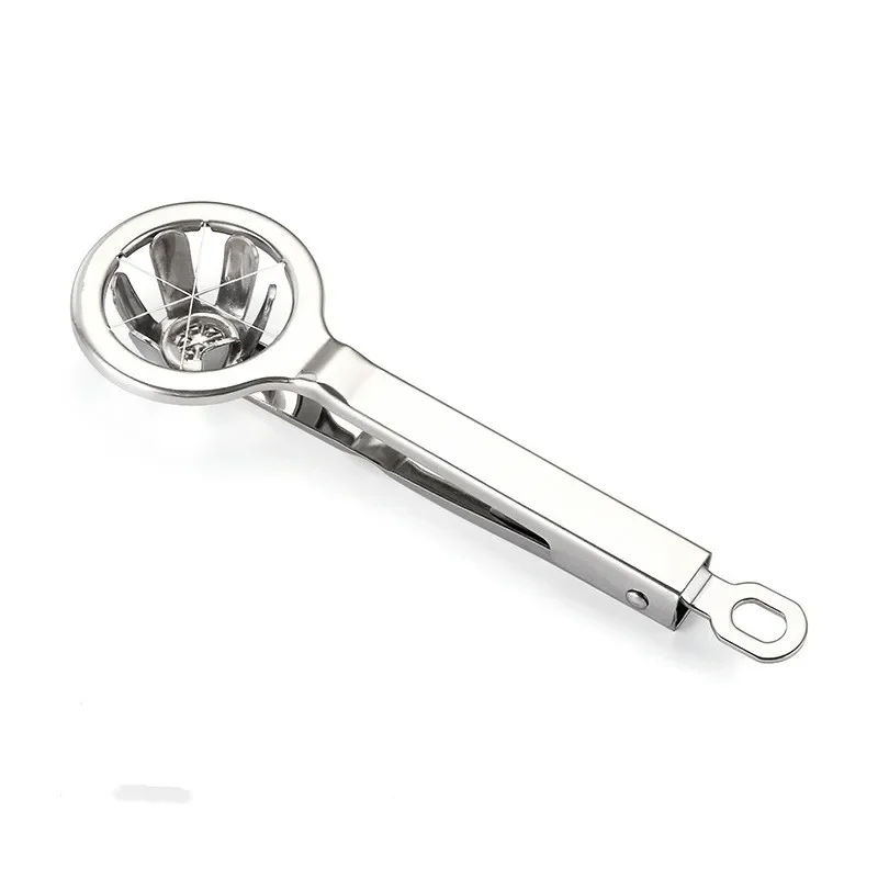 Egg Cutter Stainless Steel Egg Slicer Egg Cutter Handle Six Blades Dishwasher for Hard Boiled Heavy Duty Food Fruit Slicer