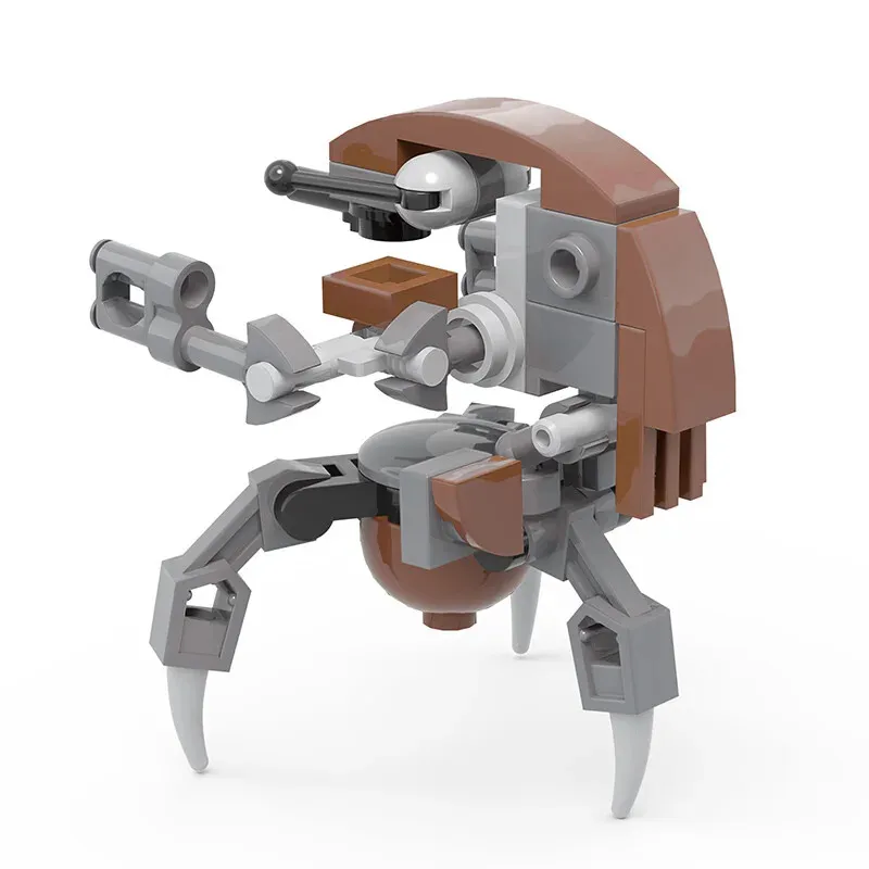 Space Wars Destroyer Droid Droideka Building Blocks Sets Droideka The Clone Robot Creative Building Blocks for Kids Gift 3