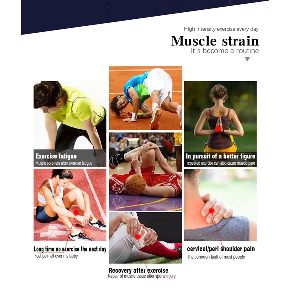 PHYTOP Nastro Kinesiologico Supporto uscolare e del Ginocchio, Taping