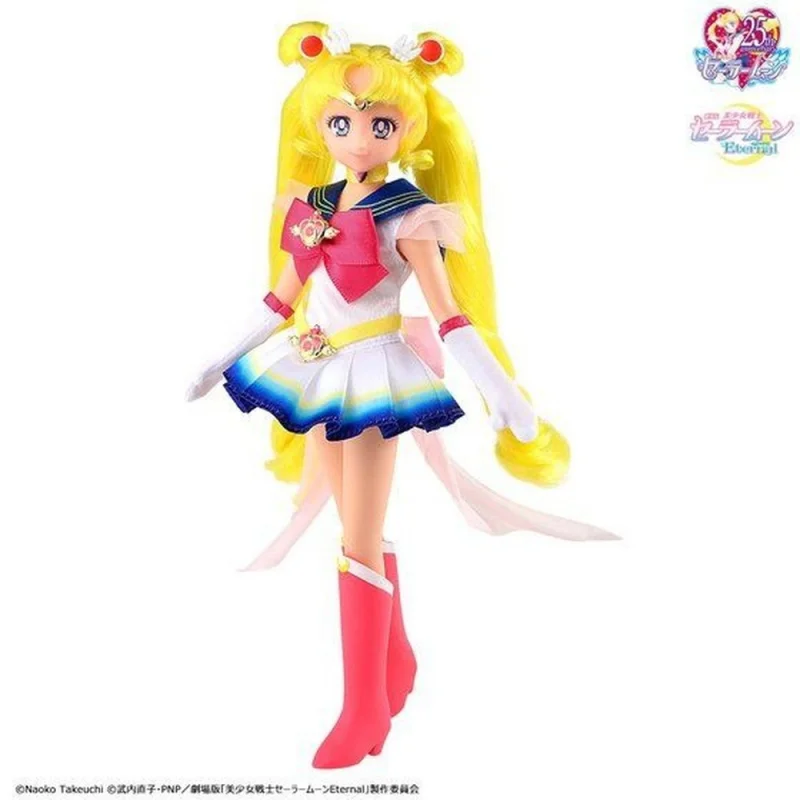 

Original Sailor Moon Figuras Tsukino Usagi Eternal Theater Edition Styledoll Movable Action Figure Collection Model Doll Gifts