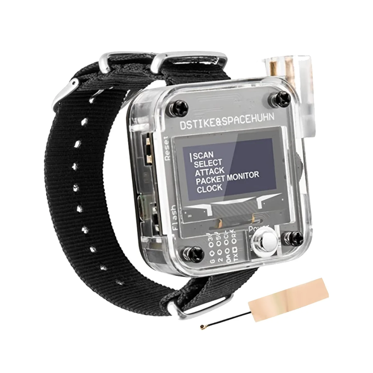 

Смарт-часы DSTIKE Deauther V3 ESP8266, программируемые, с OLED-экраном