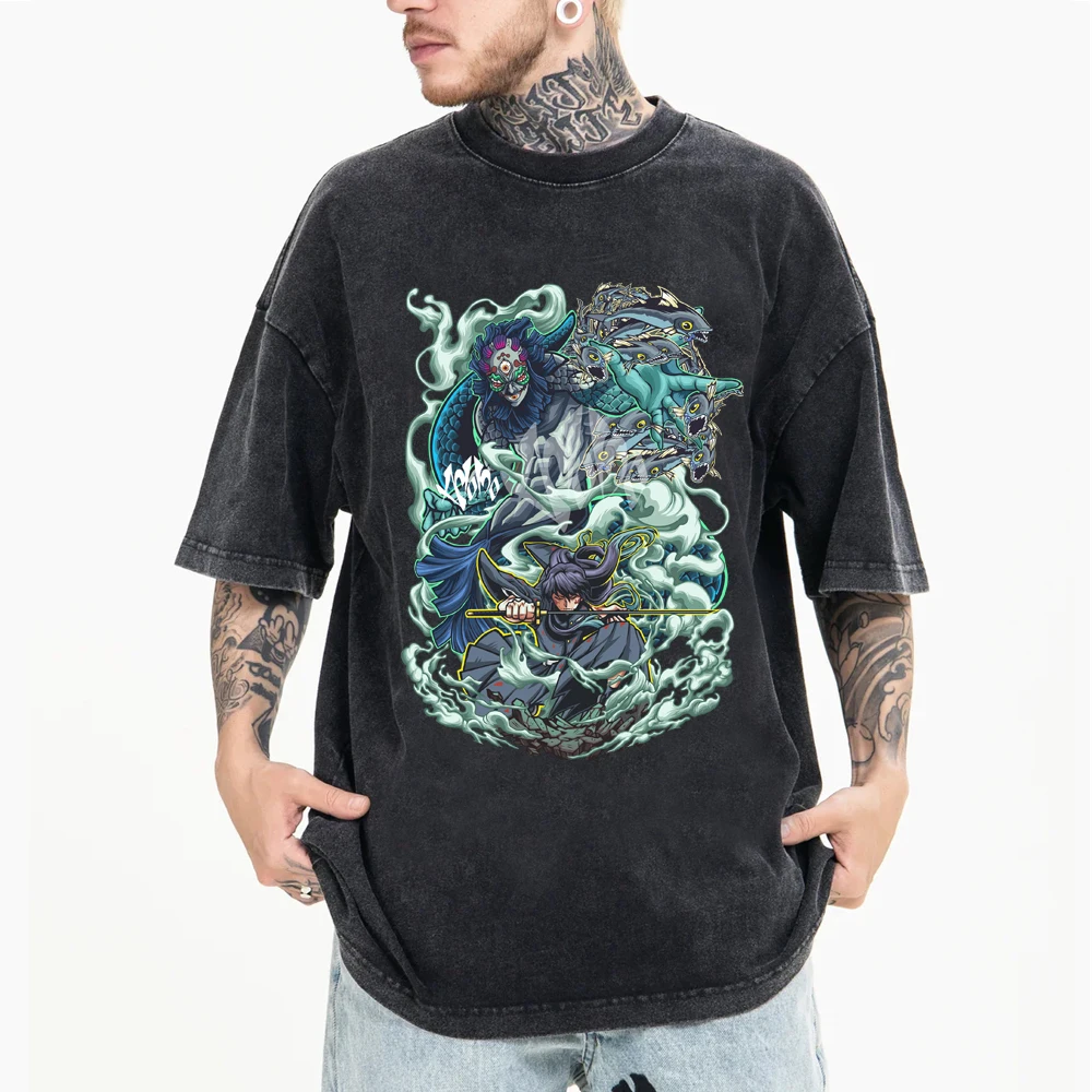 

Футболка женская оверсайз в стиле аниме, крутая тенниска с рисунком черного клевера, хлопковая майка в стиле хип-хоп, унисекс