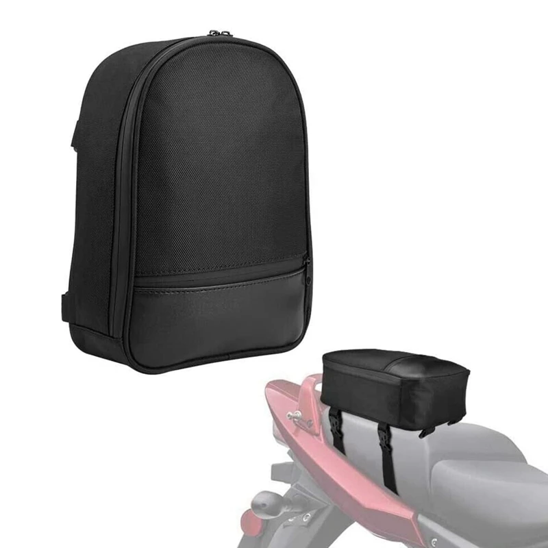 

Motorcycle Rear Seat Bag Luggage Bag Saddle Bag Tail Bag Suitable For Yamaha Honda BMW- Kawasaki MT07 MT09 R1200GS