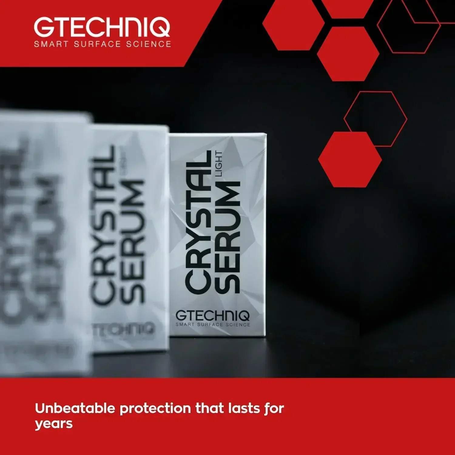 Crystal Serum Light Ceramic Coating for Cars Protect Car Paintwork High Shine Easy To Apply 3-5 Years Durability