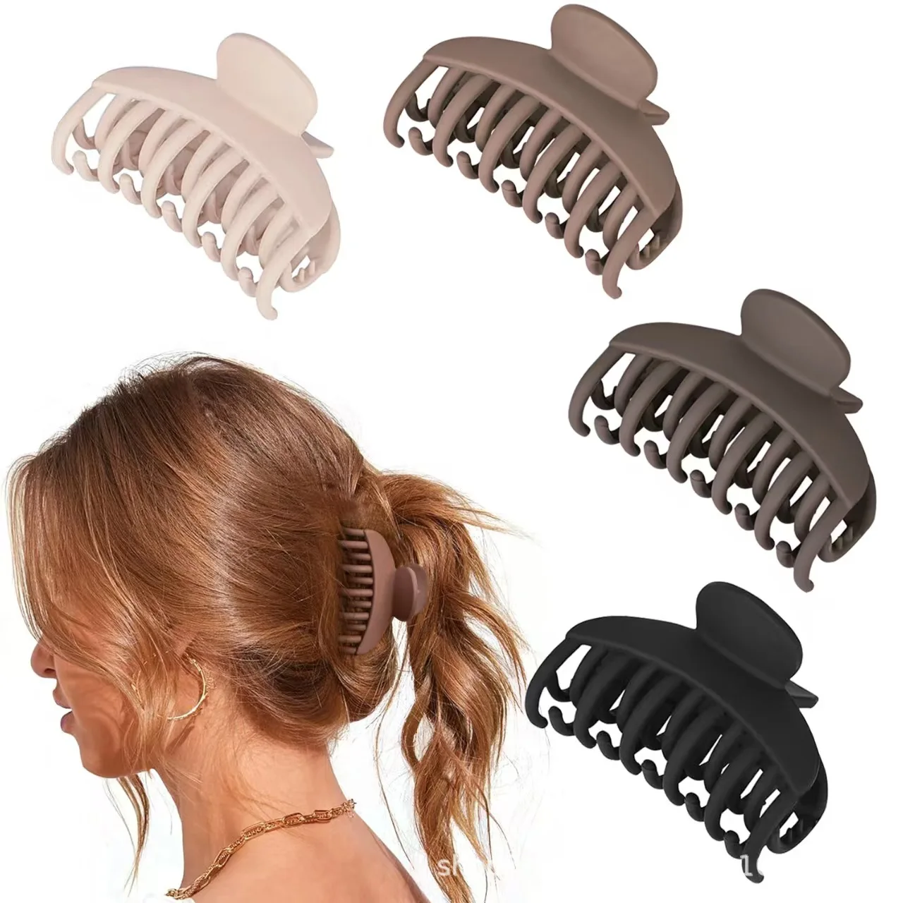 3/4 comb hairpins 2.5" medium hairpins suitable for fine hair, small matte clips, short hair, delicate hair pieces for women