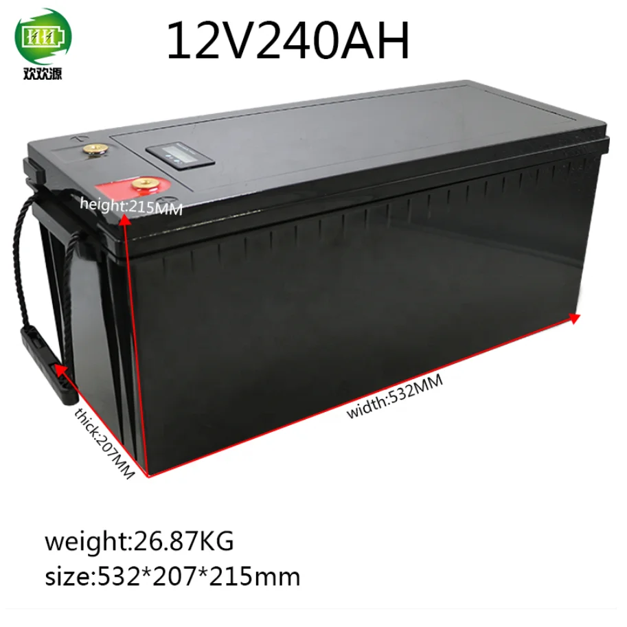 2020 뉴 에너지 충전식 배터리 팩, 리튬 이온 자동차 드론 lifepo4 12v 240ah