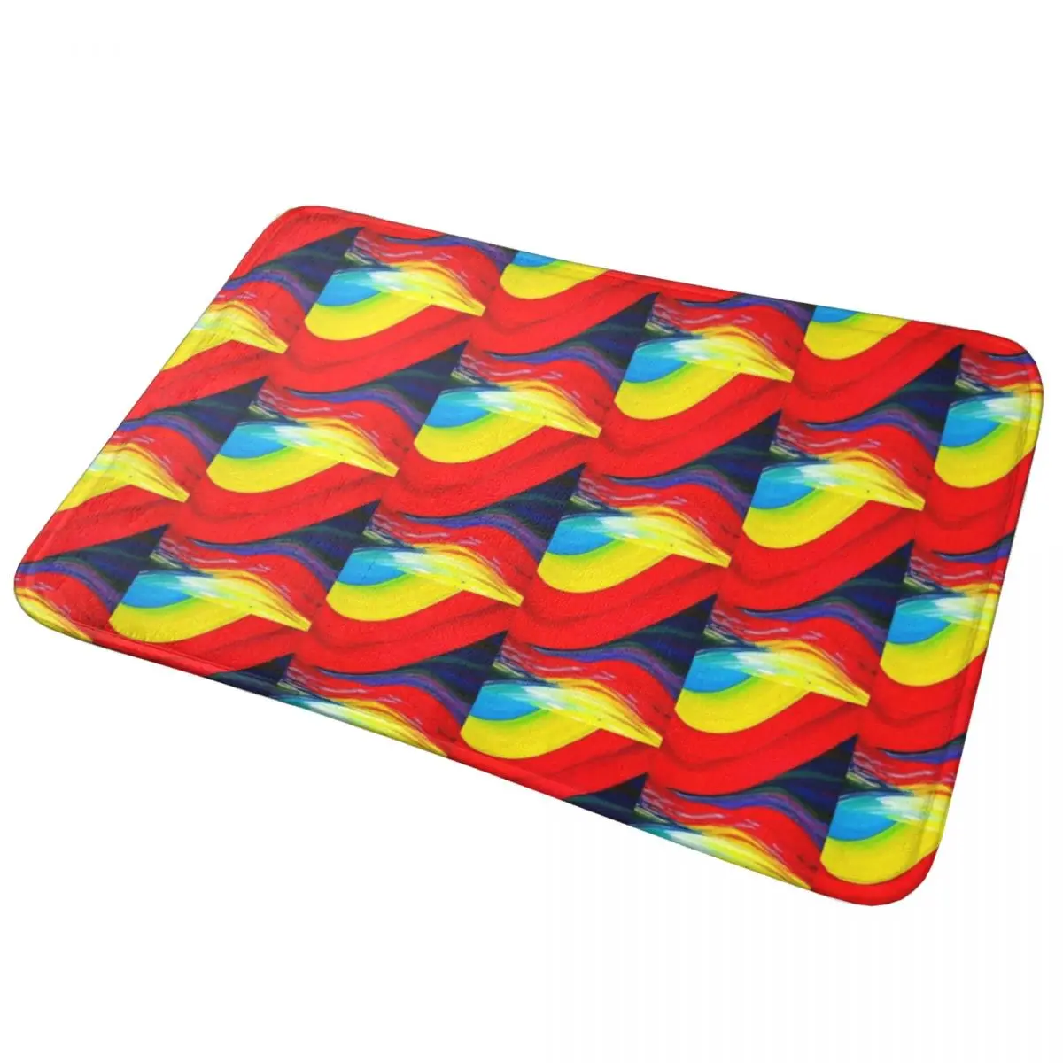 

Five Elements Abstract Doormat Anti-skid Super Absorbent Bath Mats Home Entrance Rugs Kitchen Living Room Carpet Outdoor Footpad