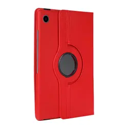 Universal 360 Rotating Stand Tablet Cover for 8.7 - 10.5 Inch Devices (Red)