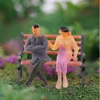 20pcs 1:75 Miniature People ABS Seated Sitting Painted Figures Railway Train Layout Architecture Building Layout for Diorama 6