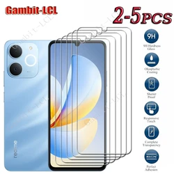 Premium 9H HD Tempered Glass Screen Protector Film (2 - 5 Pack) for 2 Pieces (Narzo 80 Lite 4G)