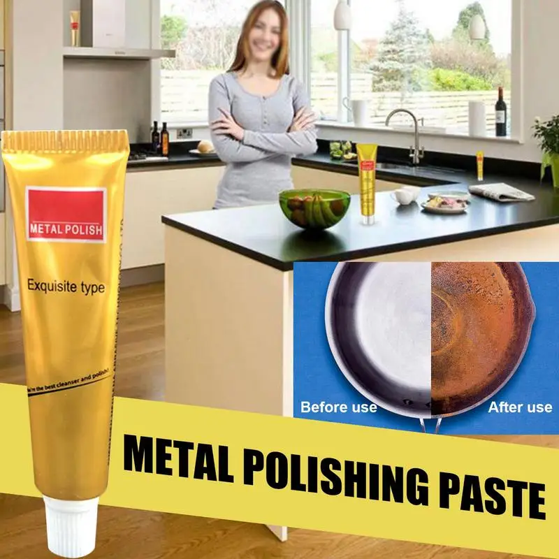 Metal Polish Cream All Metal Polish Cream Clean Polishing Paste Antique Coin Rust Remover For Most