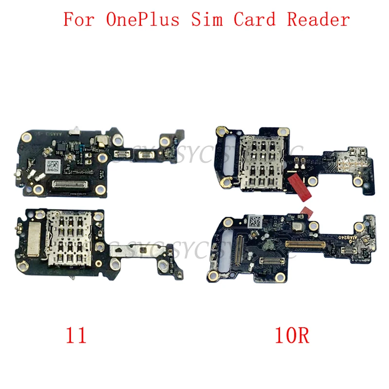 Sim Card Reader Holder Pins Tray Slot Part For OnePlus 11 10R Sim Card
