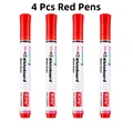 4 Pcs Red Pens