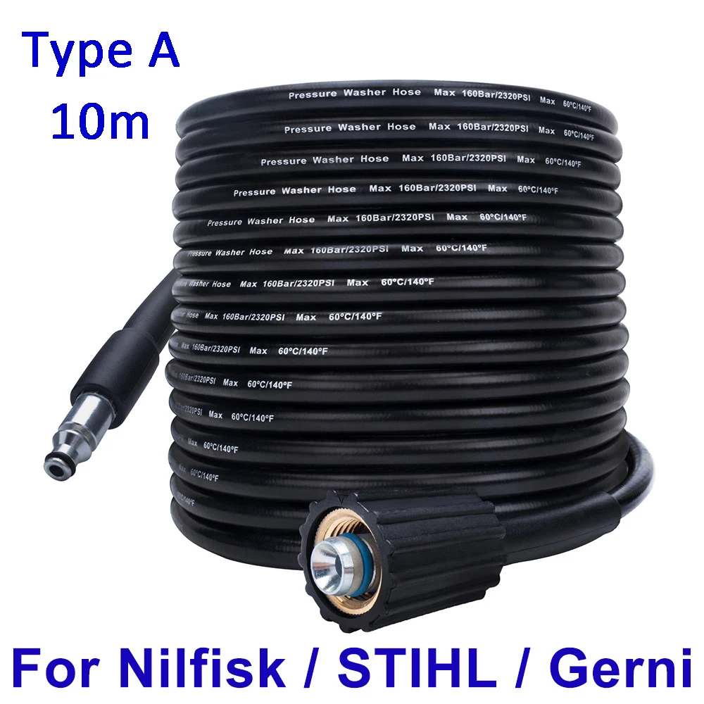 6~10 м Шланг для очищення води під високим тиском Шнур Шланг для мийки високого тиску Шланг для води для мийки автомобіля Nilfisk STIHL Gerni HUSQVARNA