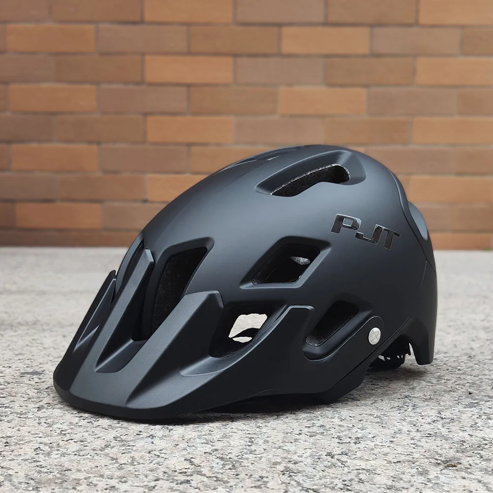PJT Neuer Helm Radfahren MTB Männer Frauen Fahrradhelm mit wiederaufladbarem LED-Licht Helme Ultraleichter Mountain Road Fahrradhelm – Detail 7