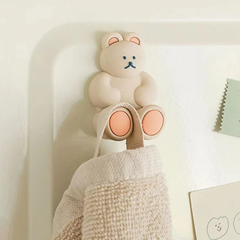 Toothbrush Holder Wall Mounted Storage Hook Multi-Function Silicone Toothbrush Holders Hook Waterproof Suction Cup Wall Mounted