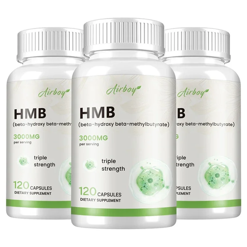 HMB Supplement - Promotes Muscle Growth and Workout Recovery, Energy Support, Reduces Soreness