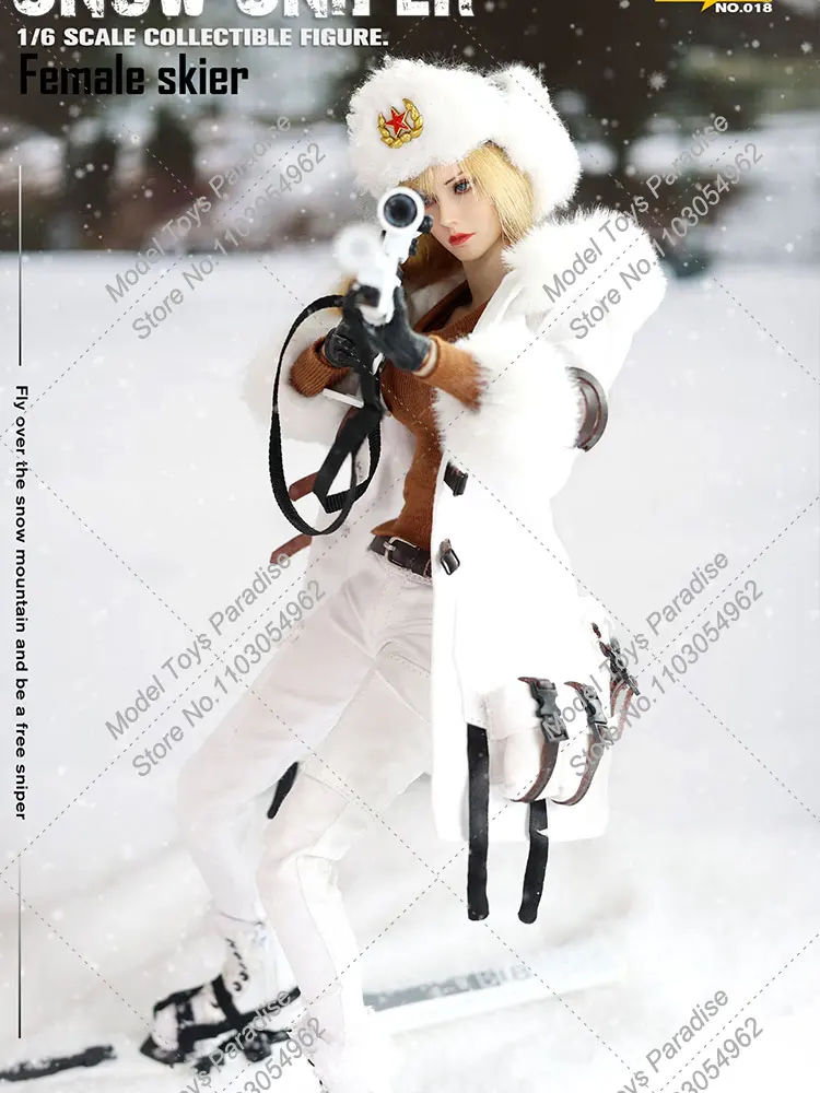 ☆BBK☆1/6 女性スキーヤースナイパーフィギュア（BBK018）6845