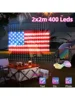 Smart Curtain Lights 400 LED USB Curtain String Lights DIY App Remote Control Music Sync Christmas Holiday Party Curtain Strings 3