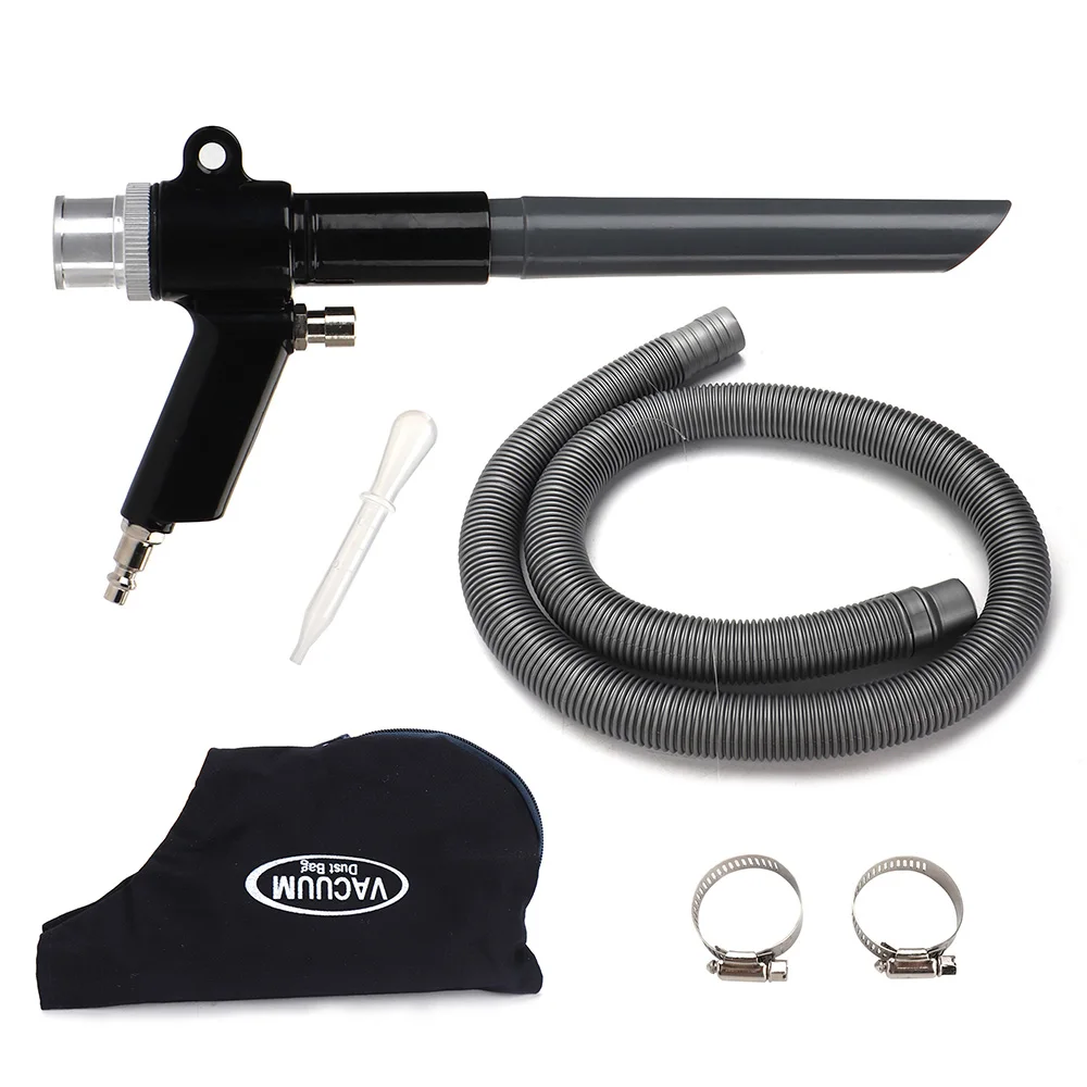 NuoDunco Pneumatische Luft Blas-Staub Pistole Dual Funktion Luft Vakuum Blas Pistole Auto Schönheit Staubsauger Haushalts Reinigung Werkzeug – Detail 4