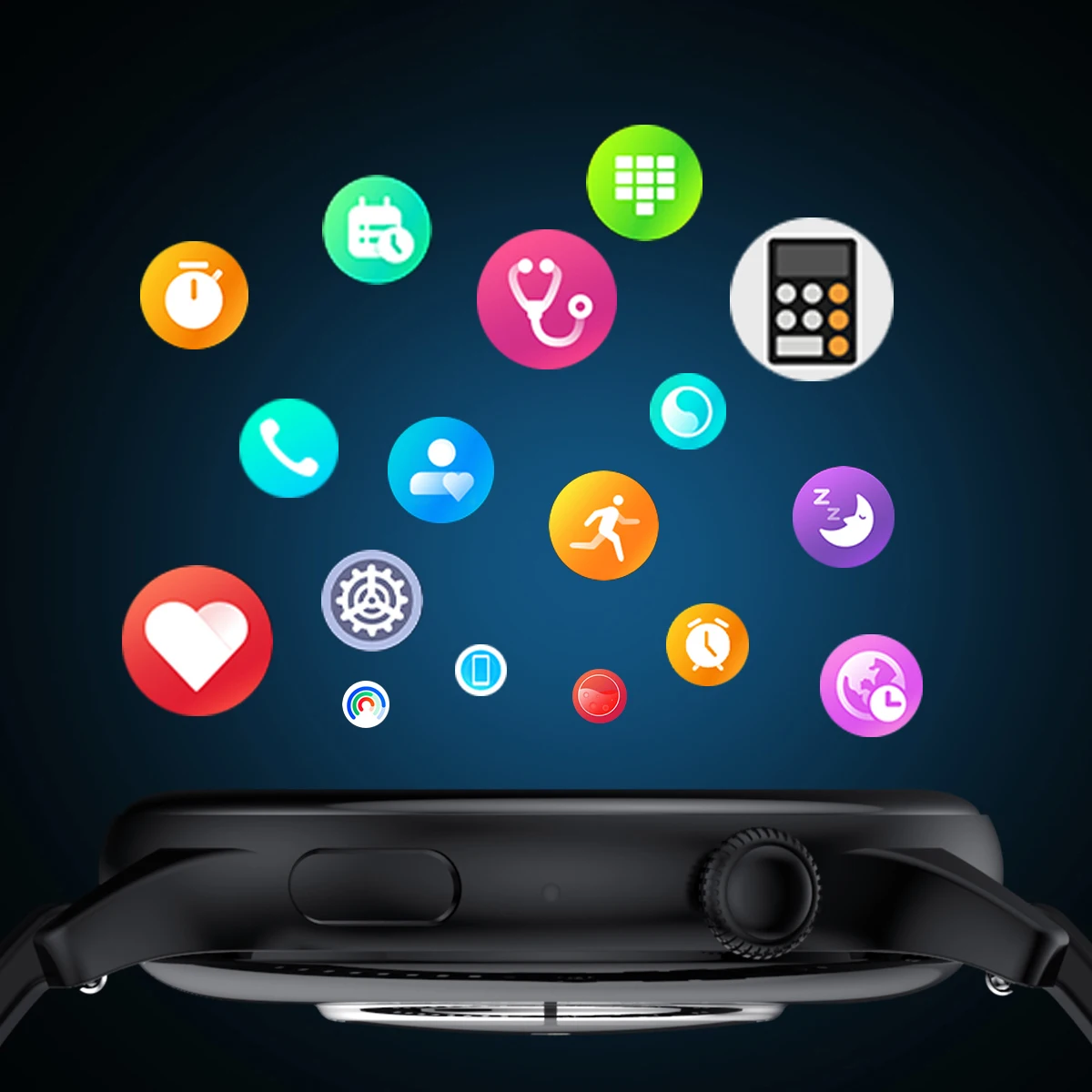 2023 Ʈ ġ  AMOLED 1.43 ġ HD ũ,  ȭ, IP68   Ʈġ, ð ׻ ǥ, 466*466