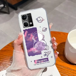 Sleek Clear Silicone Anti-Drop TPU Phone Case - Fashionable and Durable Protection for Oppo Reno 7 Pro (U271)