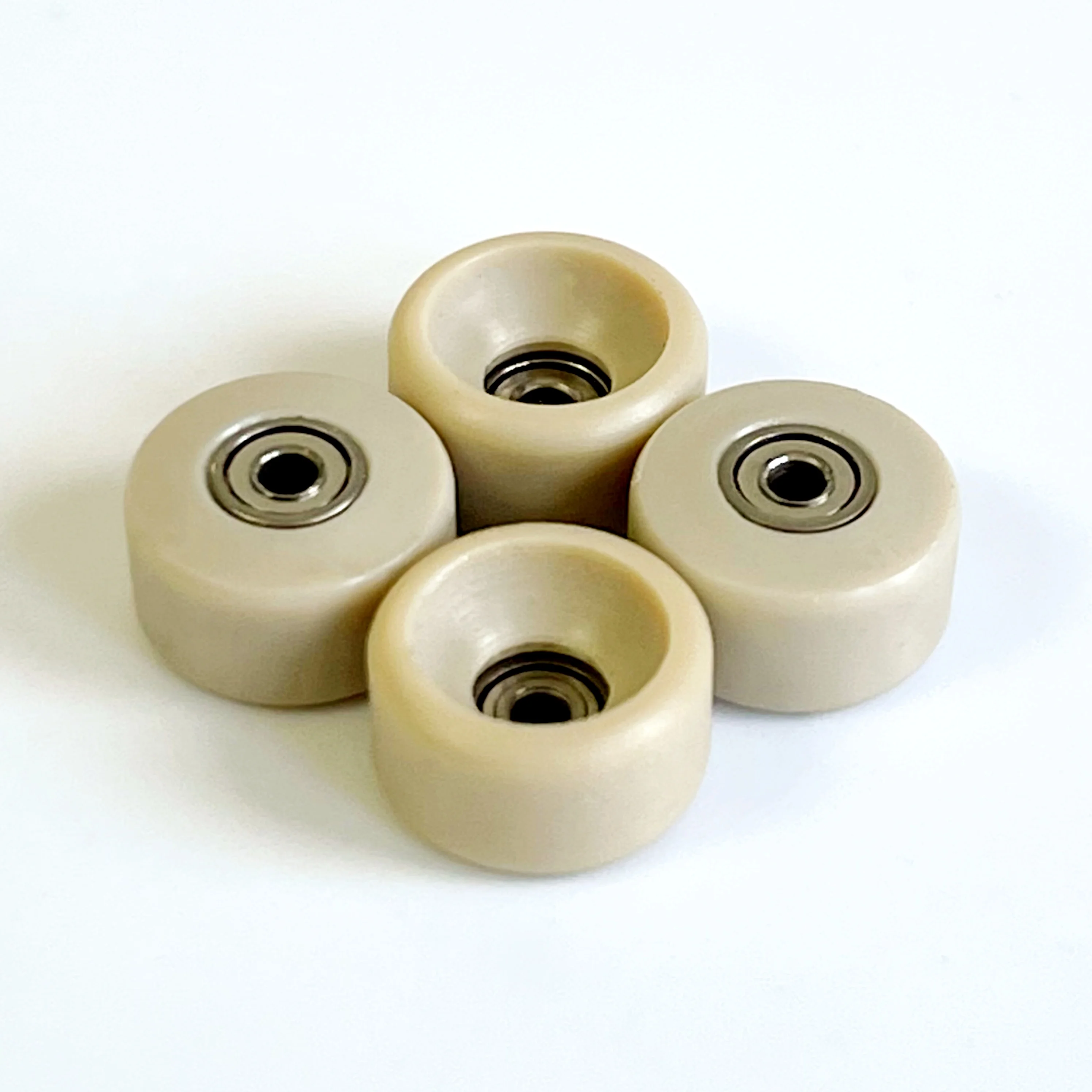 Bowl Shape Fingerboard Wheels CNC Made with High Speed Bearing for Mini Skateboard Finger Skate Board Toys finger skateboard toys fingerboard set