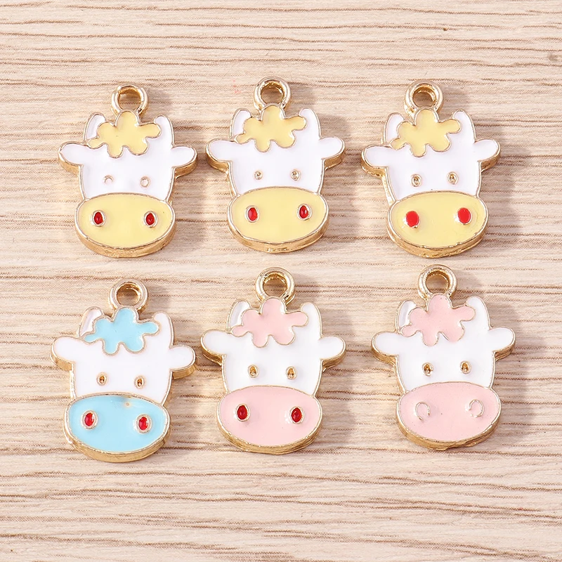 10 stücke 15x20mm Cartoon Emaille Küken Charms Anhänger für die Herstellung von DIY Tropfen Ohrringe Halsketten handgemachte Armbänder Schmuck Zubehör – Detail 12