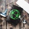 Sequin Notebook Reversible Football Pattern Notebook with Lock and Keys Diary Journal Travel Notebook Diary for Kids and Adults 6
