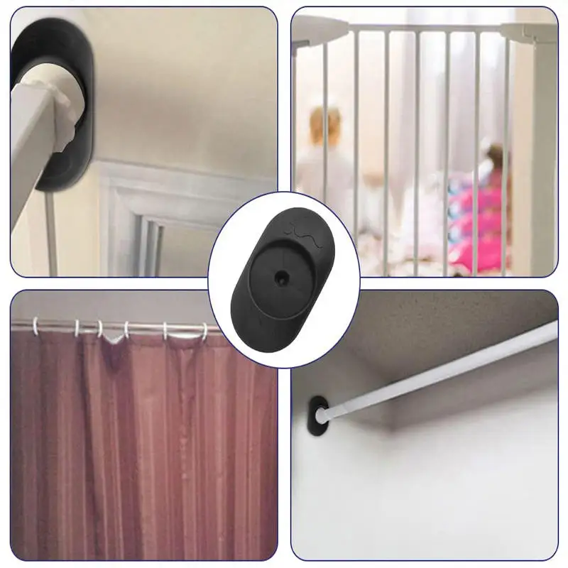 Door Wall Protector Baby Safety No Drilling Required Children Window Guardrail Fixing Pad