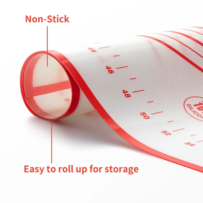 Silicone Mat Kitchen Kneading Dough Baking Mat Cooking Cake Pastry Non-stick Rolling Dough Pads Tools Sheet Accessories silicone baking mat