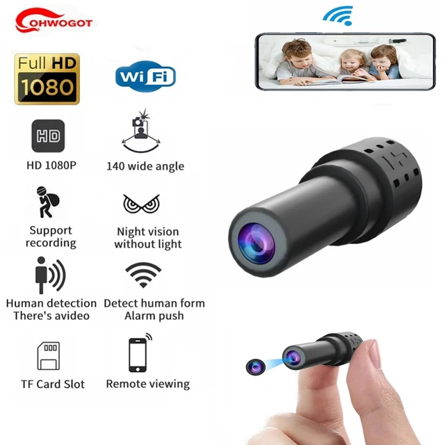 1080P HD Mini Camera Micro Camera Wide Angle Camcorder Video