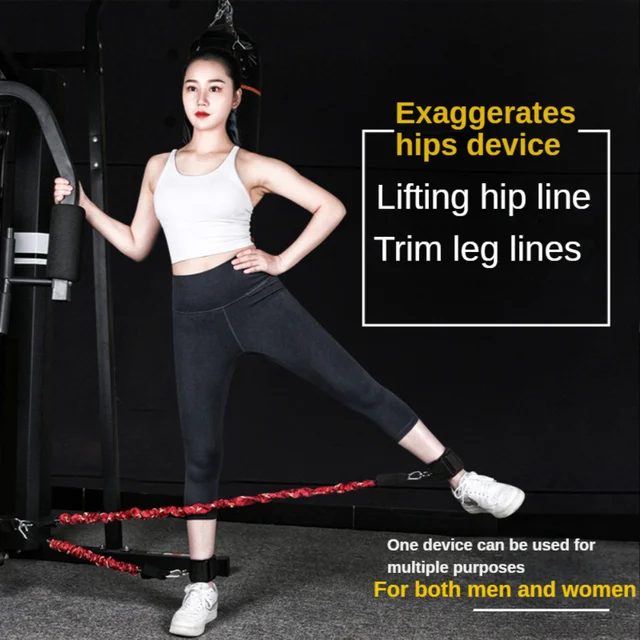 1 set Training Resistance Band Leg Hip Power Strengthen Pull Rope Belt System Cable Machine Gym Home Workout Fitness Equipment 4