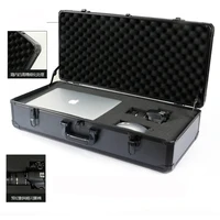 Long Portable Hardware Aluminum Toolbox Instrument Equipment Safety Box Household Fishing Gear Case Multi-functional Suitcase 2