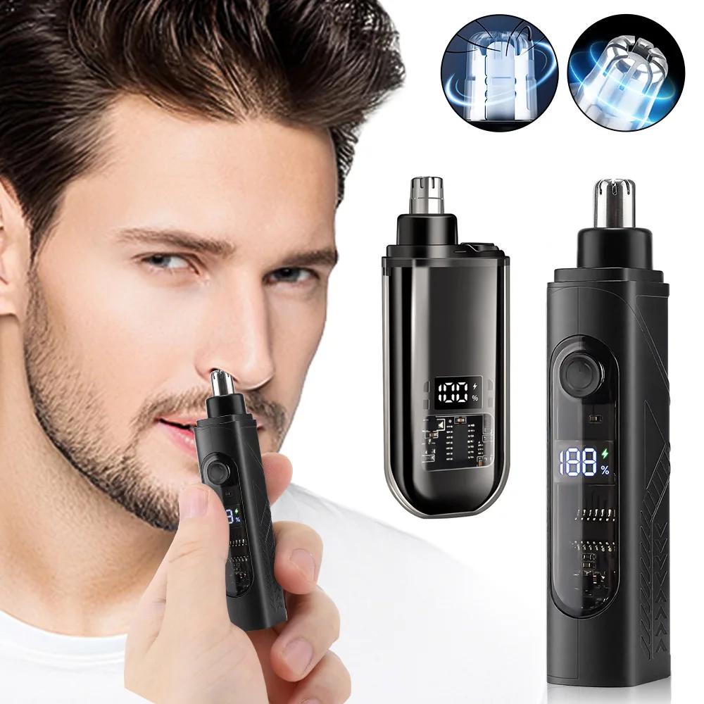 Waterproof Electric Nose Hair Trimmer for Men and Women