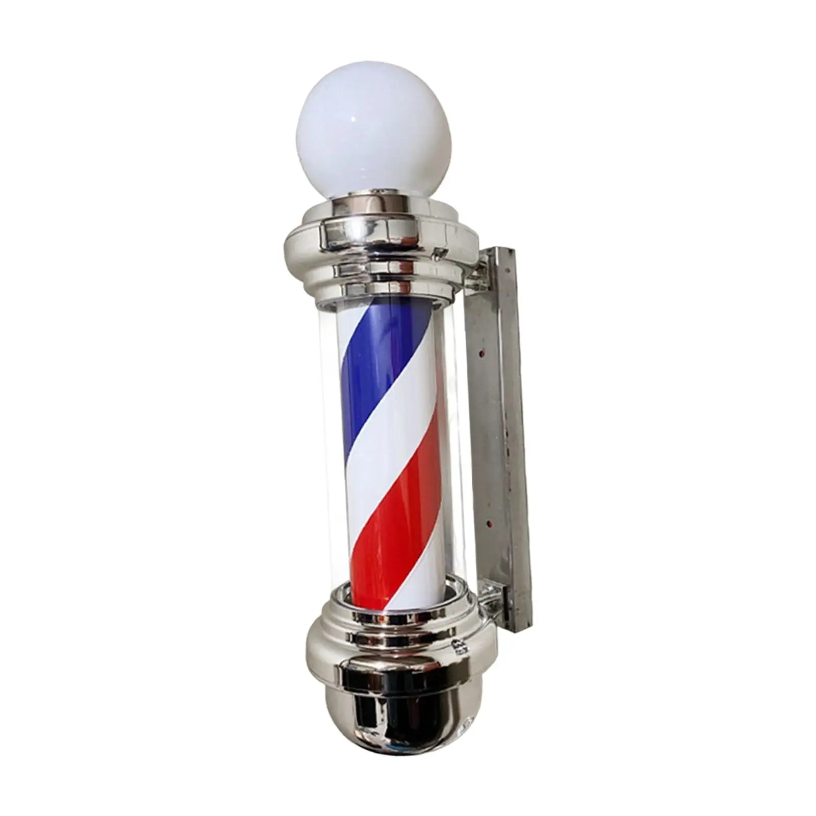 Barber Pole LED Light Rotating Hair Salon Sign Light Stripes Wall Mount Waterproof for Outdoor Party Hairdressing Indoor Barber Pole LED Light Rotating Hair Salon Sign Light Stripes Wall Mount Waterproof for Outdoor Party Hairdressing Indoor