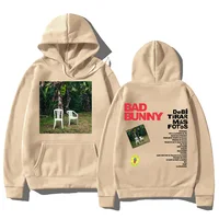 DTMF Debí Tirar Más Fotos Hoodies BAD BUNNY 2025 New Album Sweatshirt Harajuku High Street Pullover Fans Gift Fleece Streetwear 2