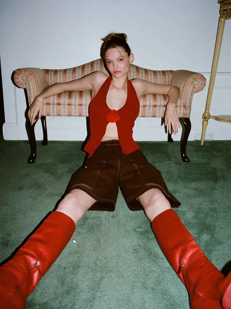 Рисунок 5 - Женский Цветочный Топ без бретелек