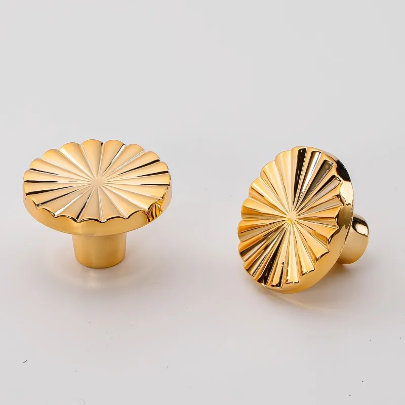 

Upgrade Your Kitchen with These Stylish Golden Cabinet Knobs!