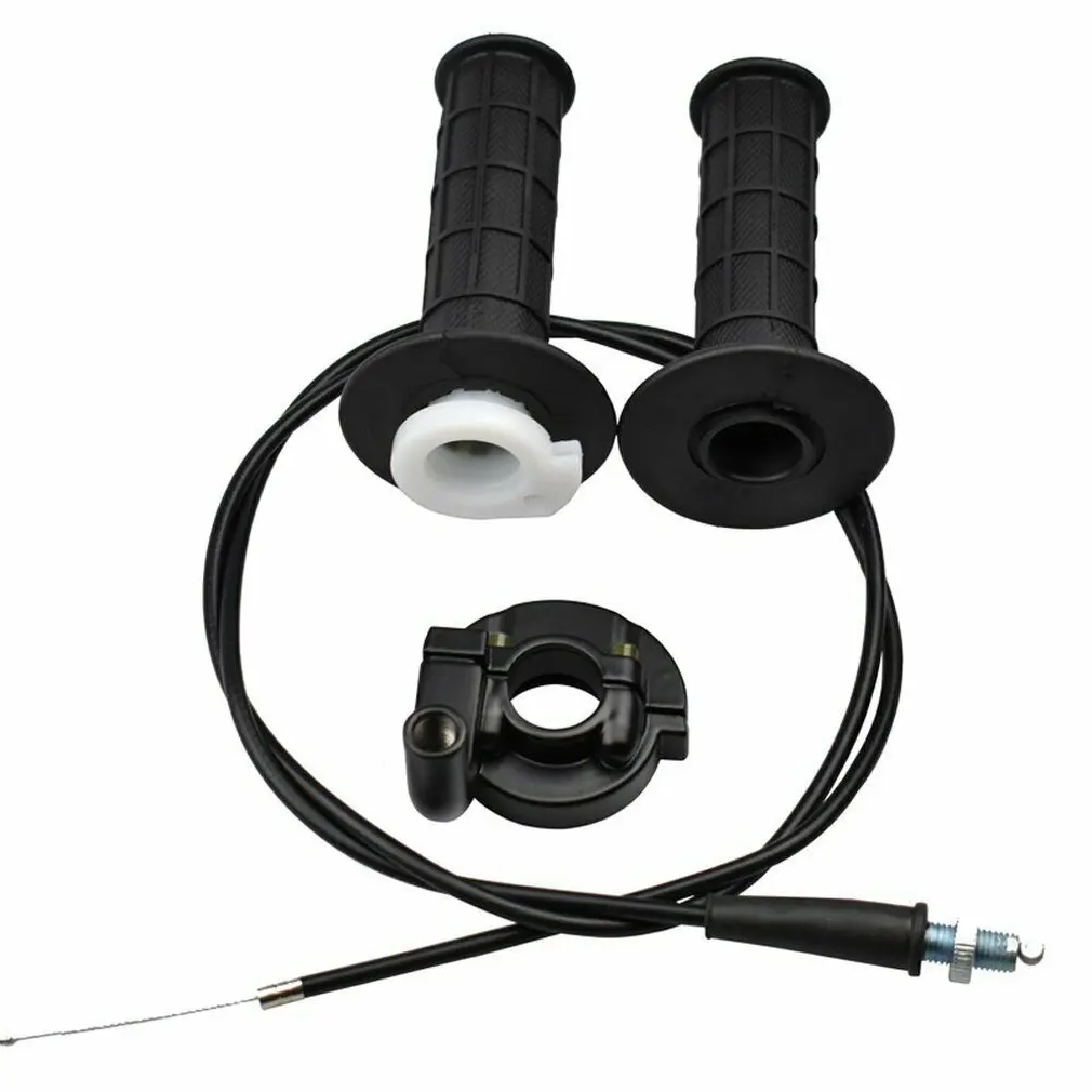 

3Pcs/Set Twist Throttle Accelerator Handle Grips For 7/8 Inch Bar Dirt Bike High Performance Great Reliability