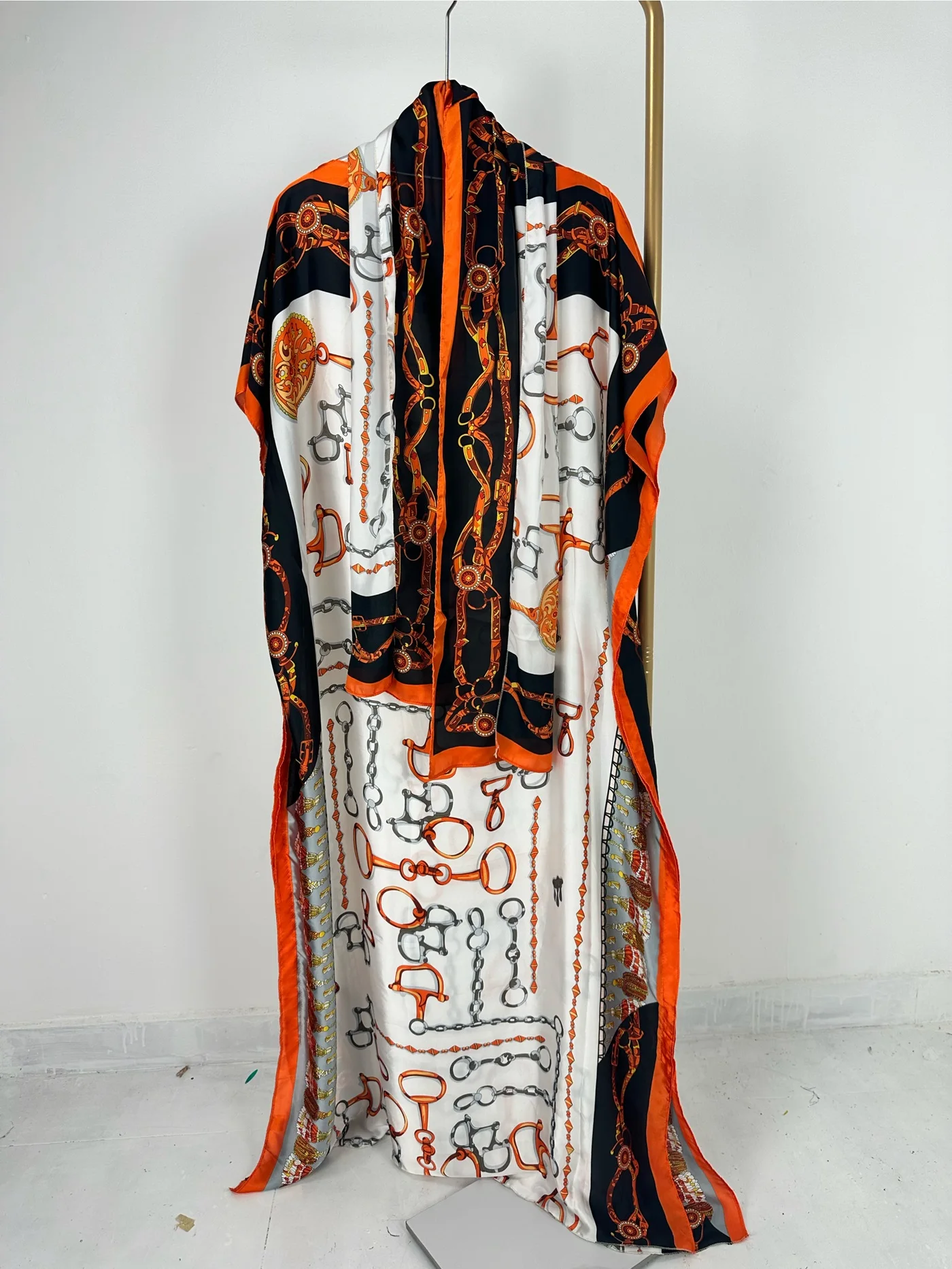 Women Two Piece Set Two Piece Set Loose Bat Sleeves and Headscarf Super Comfortable, Fashionable and Avant-garde Versatile Women's Clothing