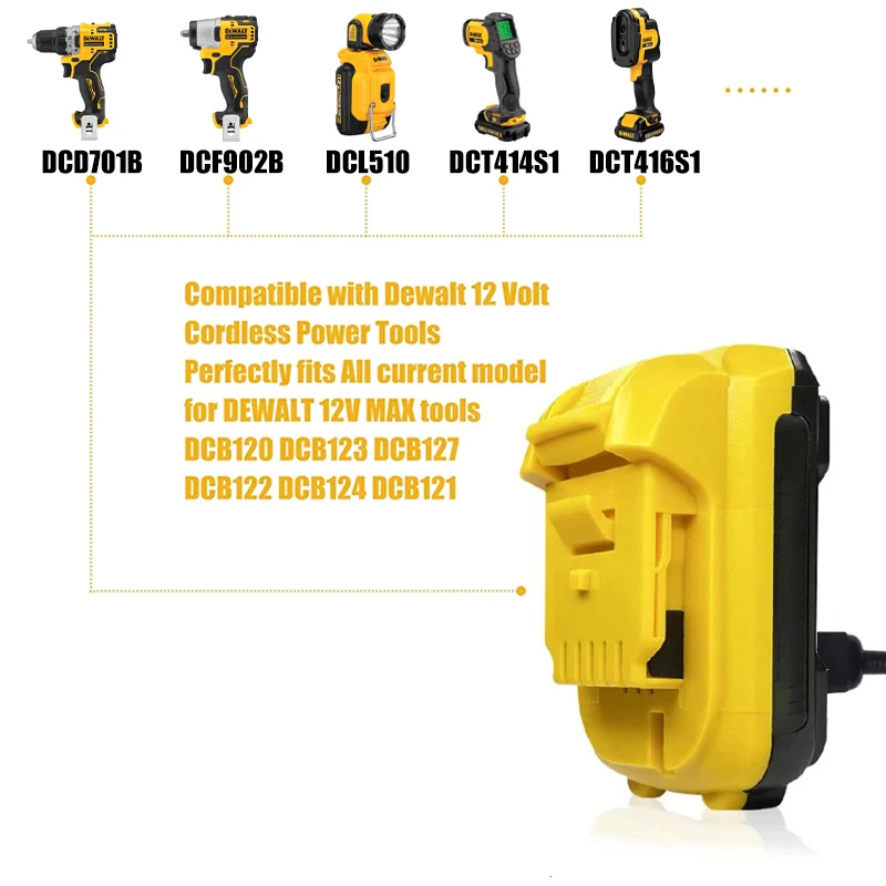 Portable AC 110V 220V To DC 12V Power Supply Converter